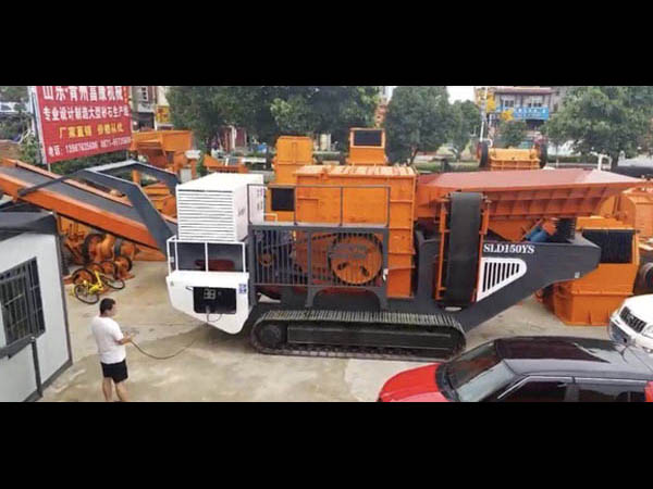 移動石料破碎機 移動石料破碎機