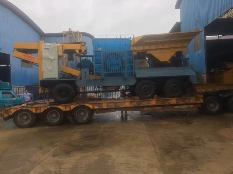 移動石料破碎機 移動石料破碎機
